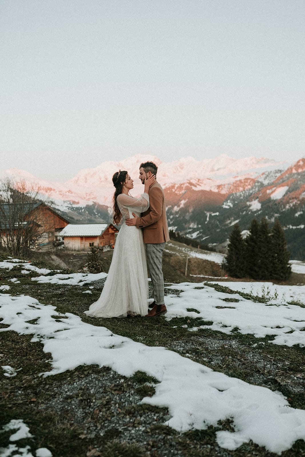 Mariage à la montagne en Savoie au Chalet Nantailly dans le Beaufortain