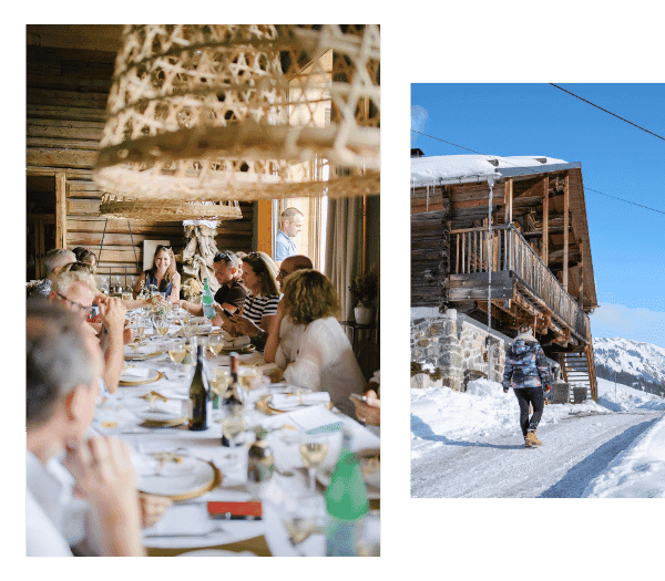 Séminaire d'entreprise à la montagne en Savoie au Chalet Nantailly dans le Beaufortain