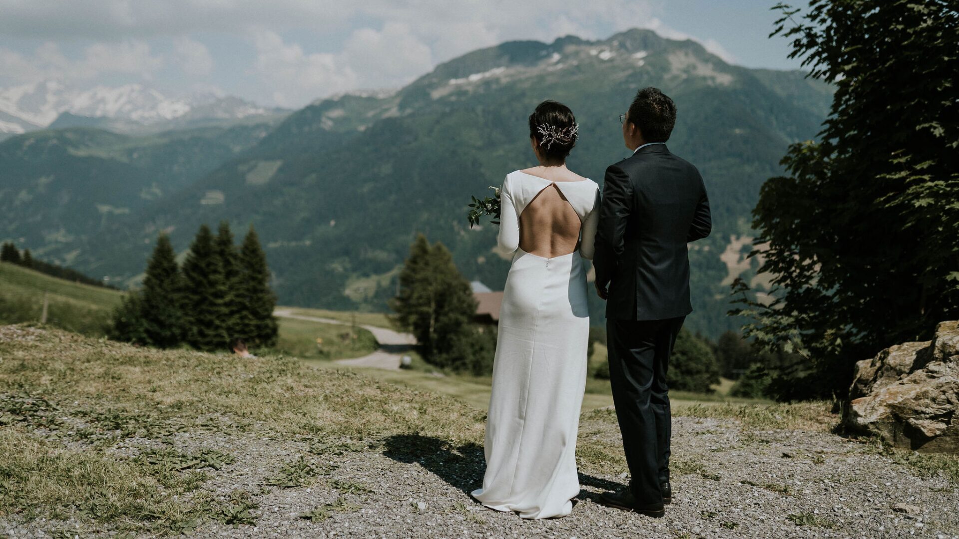 mariage intimiste original à la montagne
