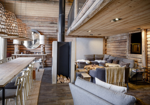 Chalet Nantailly photo du salon du Chalet Nantailly